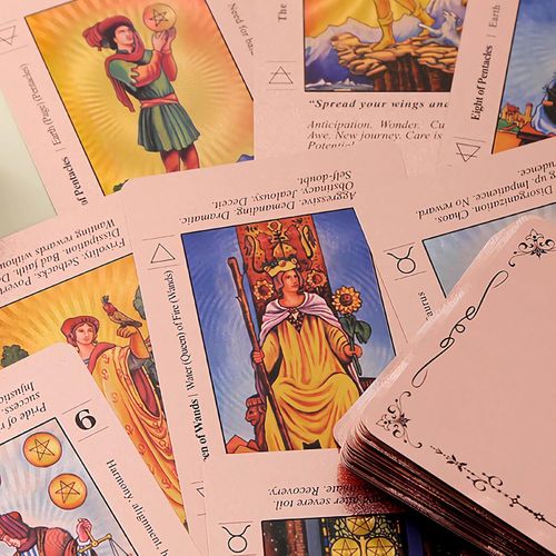 🔥Explore the Mystical World of Tarot Gold Foil Tarot