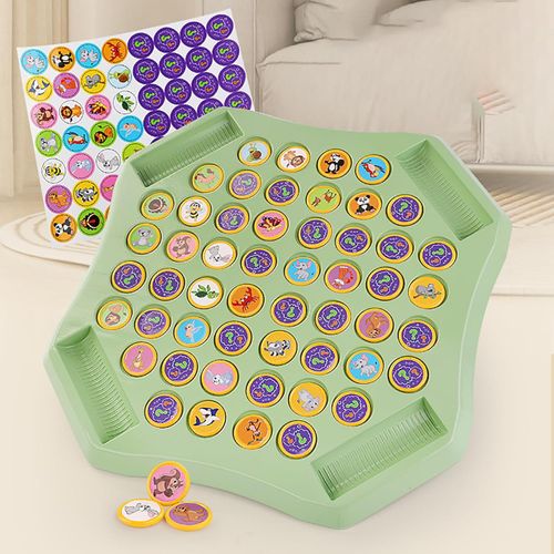 ⏰Flip-Match Board Game for Kids – DIY Flip Chess Board for Kids
