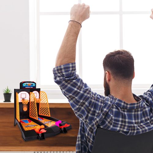 ArtCreativity Mini Basketball Games, Basketball Toys, Tabletop Game for Kids and Adults, Desk Games for Office, Best Basketball Gifts Idea for Boys, Girls, and Adults