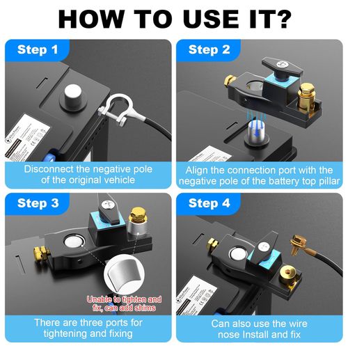 🔥Last Day 49% OFF Car Battery Disconnect Switch