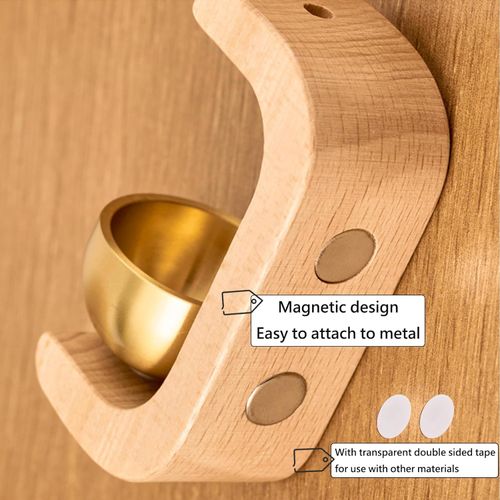 🔥Last Day 49% OFF - Suction Door Type Solid Wood Wind Chime