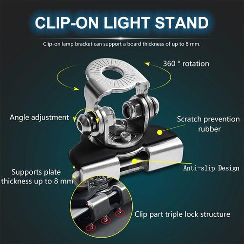Led Light Bar Mounting Brackets 2Pcs