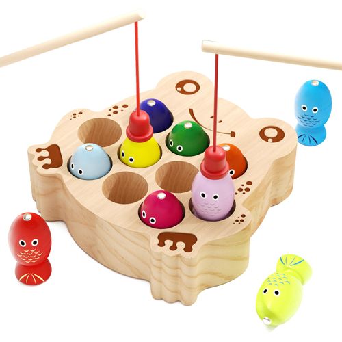 Kenya Preschool Frog Fishing: Montessori Fun, Learn Colors & Skills💖