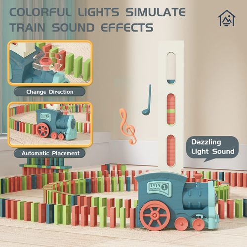 Kids Games Domino Train Toys