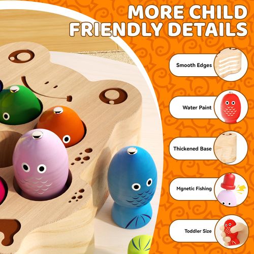 Kenya Preschool Frog Fishing: Montessori Fun, Learn Colors & Skills💖