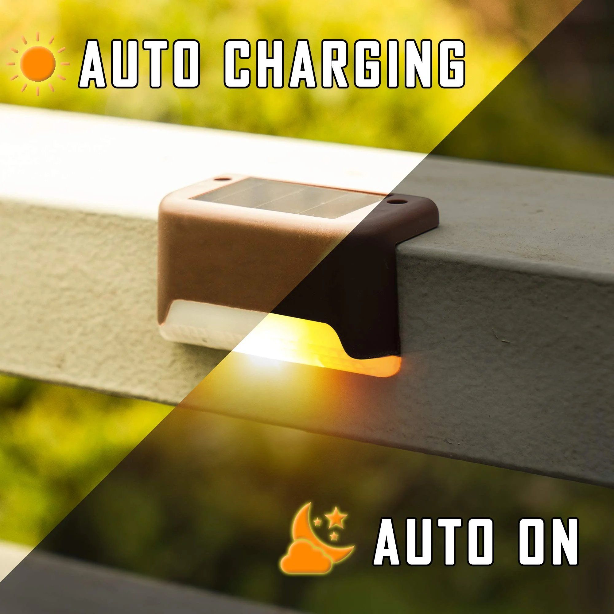 48% OFF LAST DAY PROMOTIONS-LED Solar Lamp Path Staircase Outdoor Waterproof Wall Light
