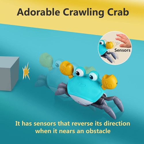 Kenya Baby Crab Toy: Crawls, Dances, Music 💖
