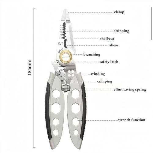 🔥Last Day 49% OFF 7-Inch Multipurpose Wire Stripper