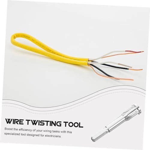 2pcs Wire Twisting Tool for Connections Automatic Wire Connector Drill Attachment for Electricians and Efficient