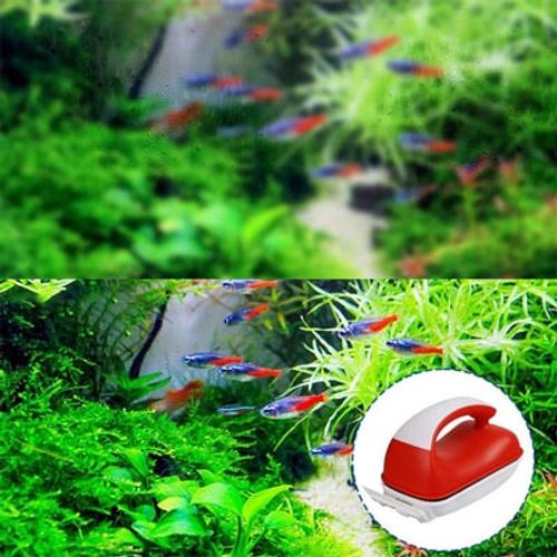 Efficient Fish Tank Cleaning Magnetic Brush