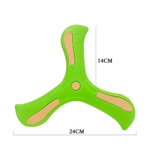 Hand Tossed Three-Leaf Boomerang（blue colour)