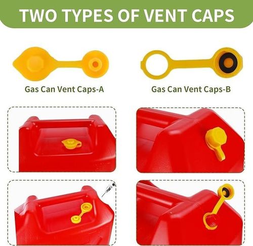 Upgraded Replacement Gas Can Spout with Flexible Nozzle, Fit for Most 1 2 5 10 Gal Can
