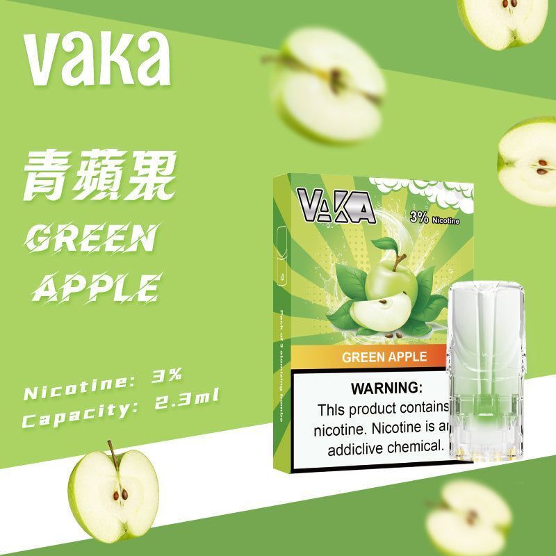 限時活動-【vaka一代煙彈】購買6盒送VAKA煙蛋1盒 /購買8盒送VAKA主機一隻或者煙彈1盒，通配一代relx/sp2一代主機