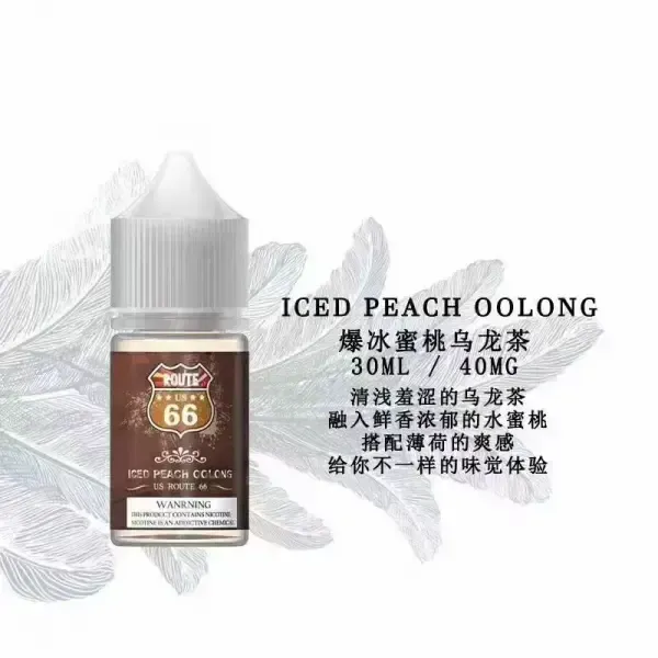 ROUTE 66 40mg丁鹽煙油 30ml｜美國原裝進口小煙專用｜台灣現貨免運