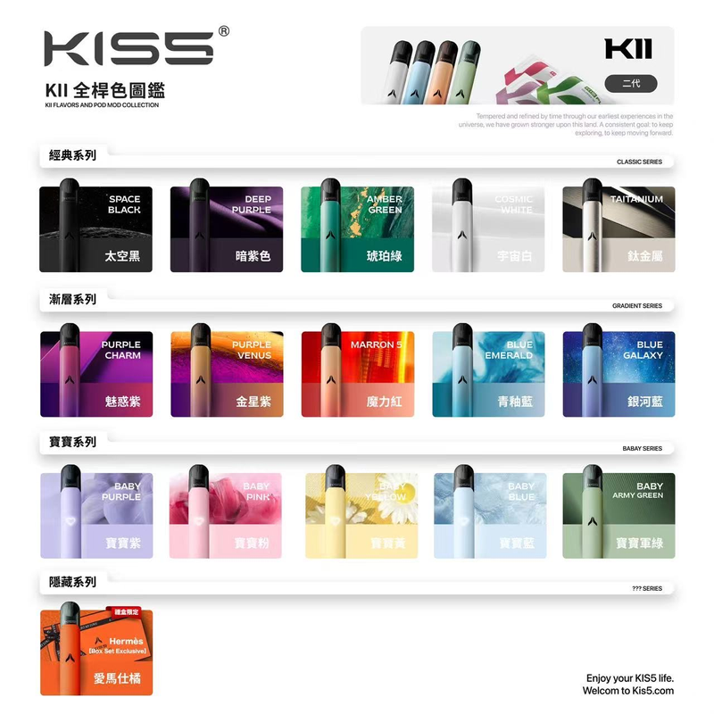 KIS5鎧斯特仕版 五代煙彈 3顆入 不通用一代🍭(滿五盒送一隻主機)