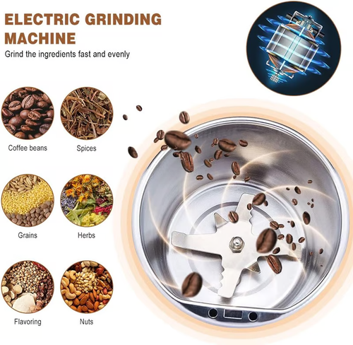 Mini Stainless Steel Electric Grain Grinder