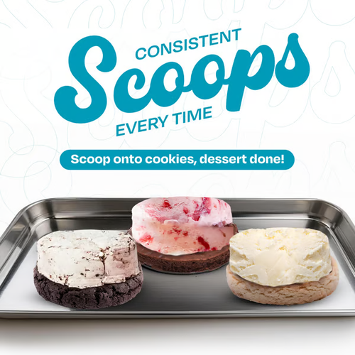 Easy Release Sandwich Ice Cream Cookie Scoop