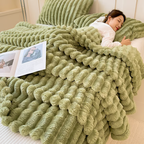 🔥Popular soft plush nap blanket