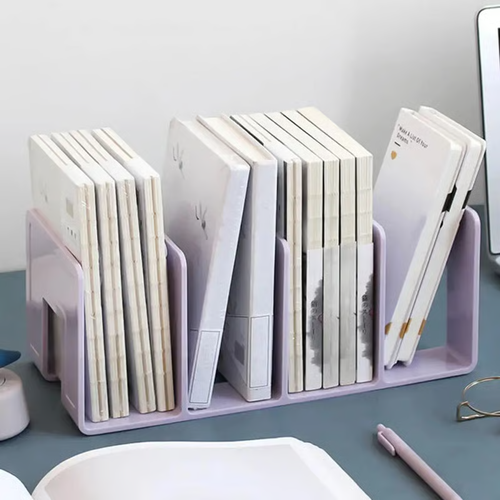 🎁 Book Organizer with 4 Compartments 📚