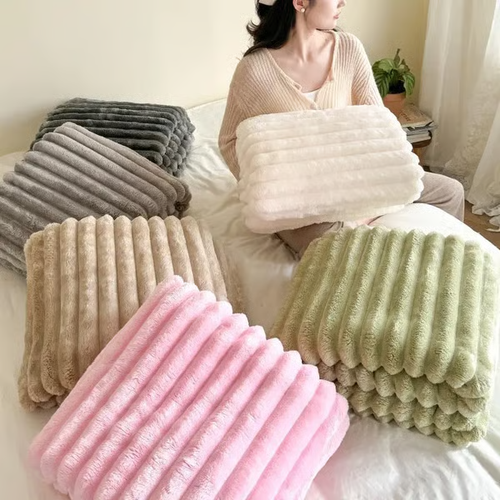 🔥Popular soft plush nap blanket