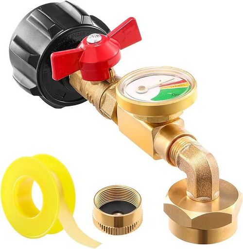 💥 Top-Rated Propane Refill Elbow Adapter with Tank Gauge