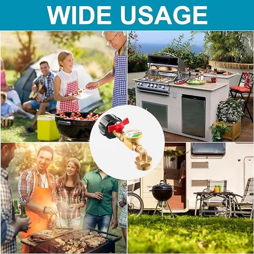 💥 Top-Rated Propane Refill Elbow Adapter with Tank Gauge