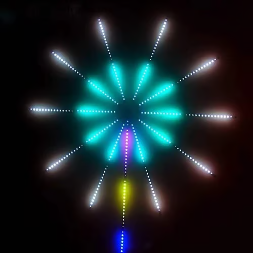 Smart Fireworks Led Light