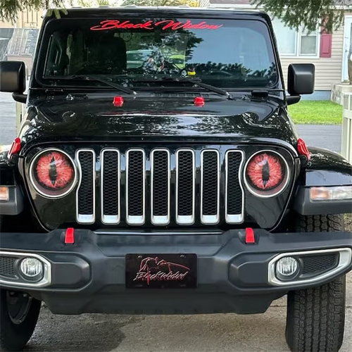 Beast Eyes Headlight Decals (1 Pair)
