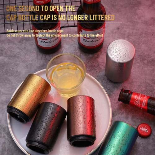 🔥2025 New Arrival👍🏻Magnet-Automatic Beer Bottle Opener