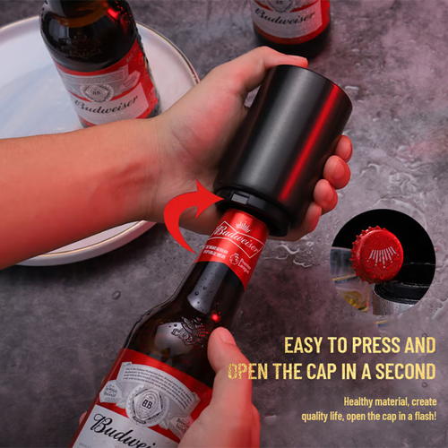 🔥2025 New Arrival👍🏻Magnet-Automatic Beer Bottle Opener