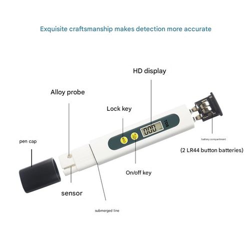 TDS Pen Water Quality Test Pen Home Water Testing Pen TDS Detection Pen