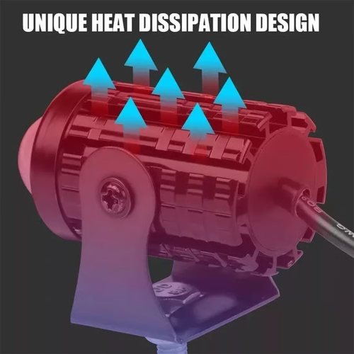 Mini LED Driving Lamps with Switch, Dual Color High Luminance Spotlight for Trucks