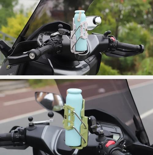 SMNU Shima Falcon S Adaptive Motorcycle Bumper Cup Holder