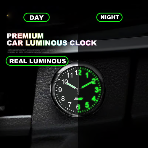 🔥Vintage gift-Luminous decoration mini clock for car