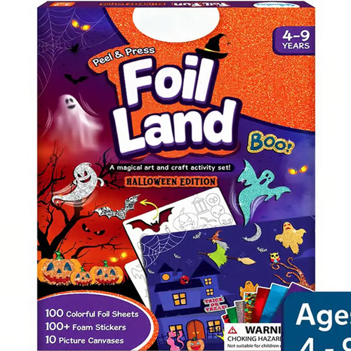 💥Foil land& Craft Activity 🤲💓No Mess Art Kit