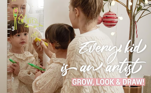 👩‍👦Growth Chart Mirror for Kids