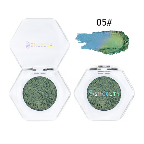 Double chrome eye shadow