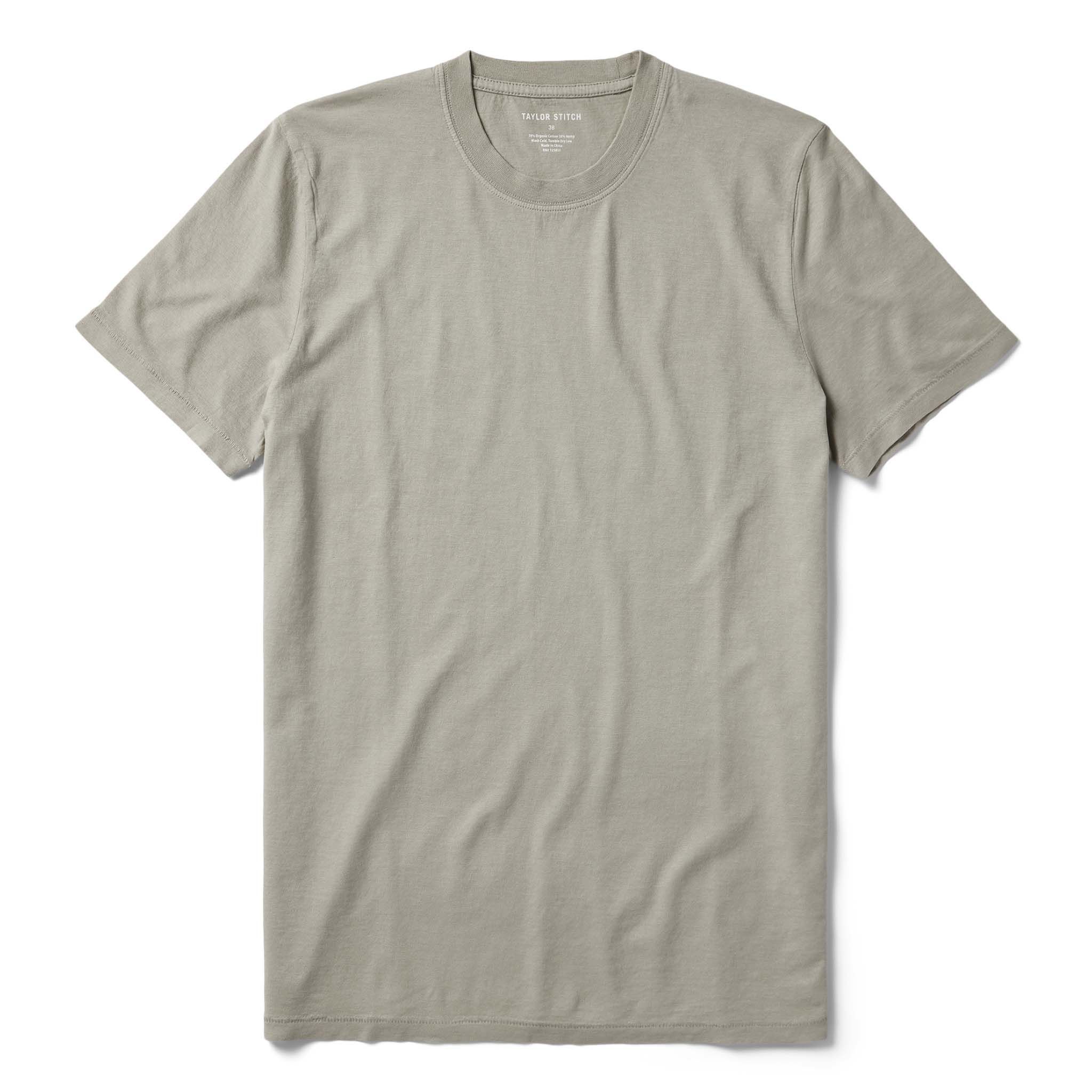 Usnrw Cotton Hemp Tee in Sagebrush