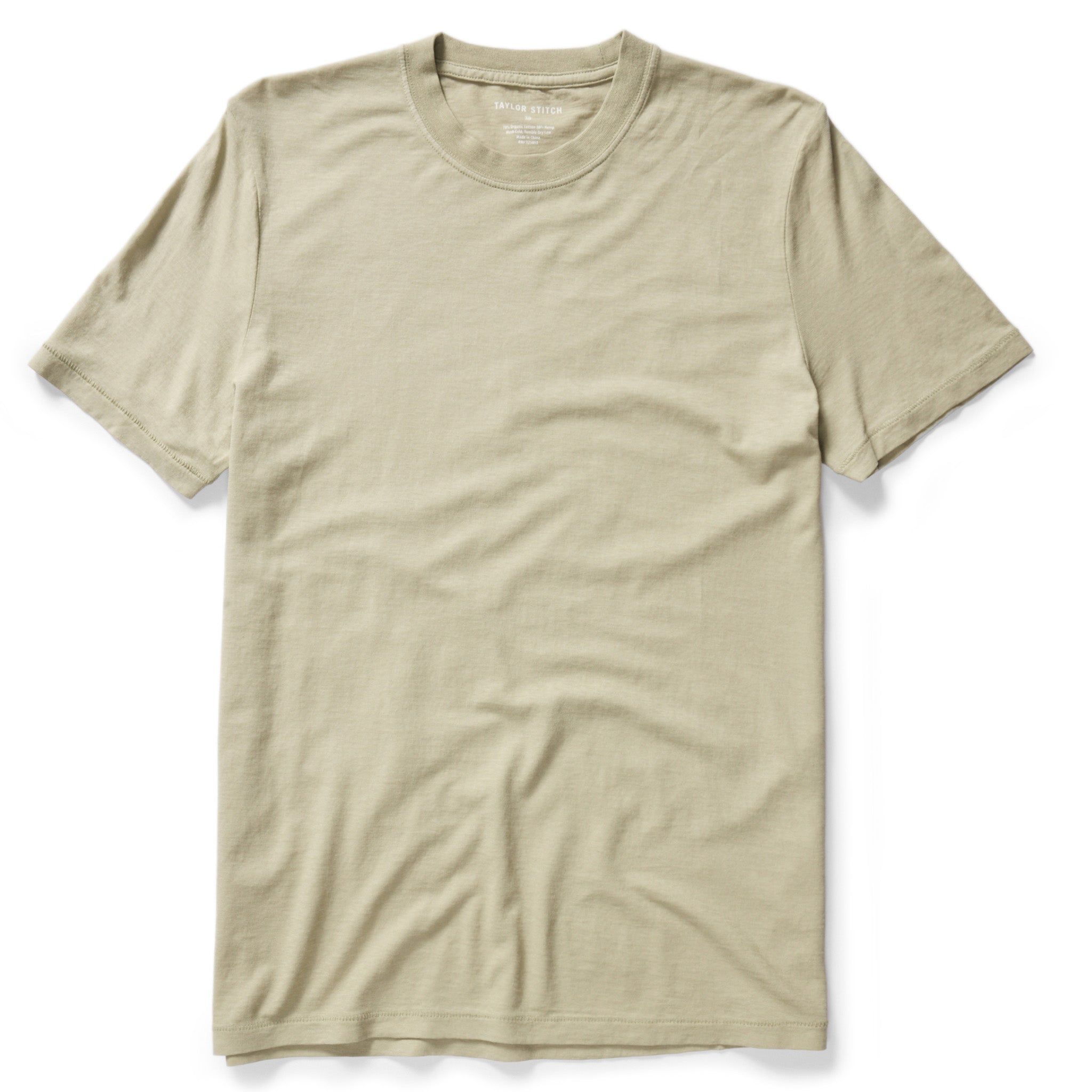 Usnrw Cotton Hemp Tee in Sage