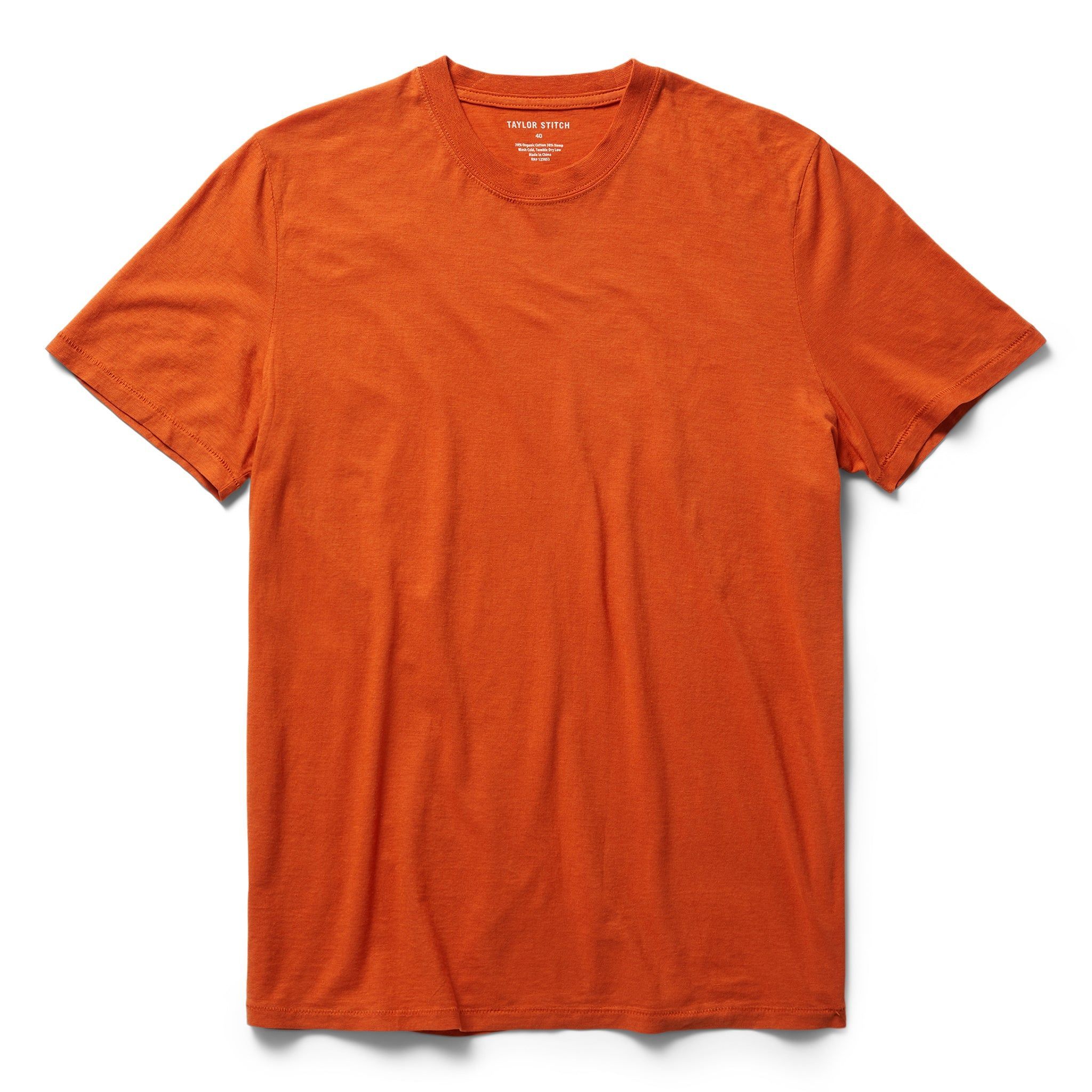 Usnrw Cotton Hemp Tee in Monarch