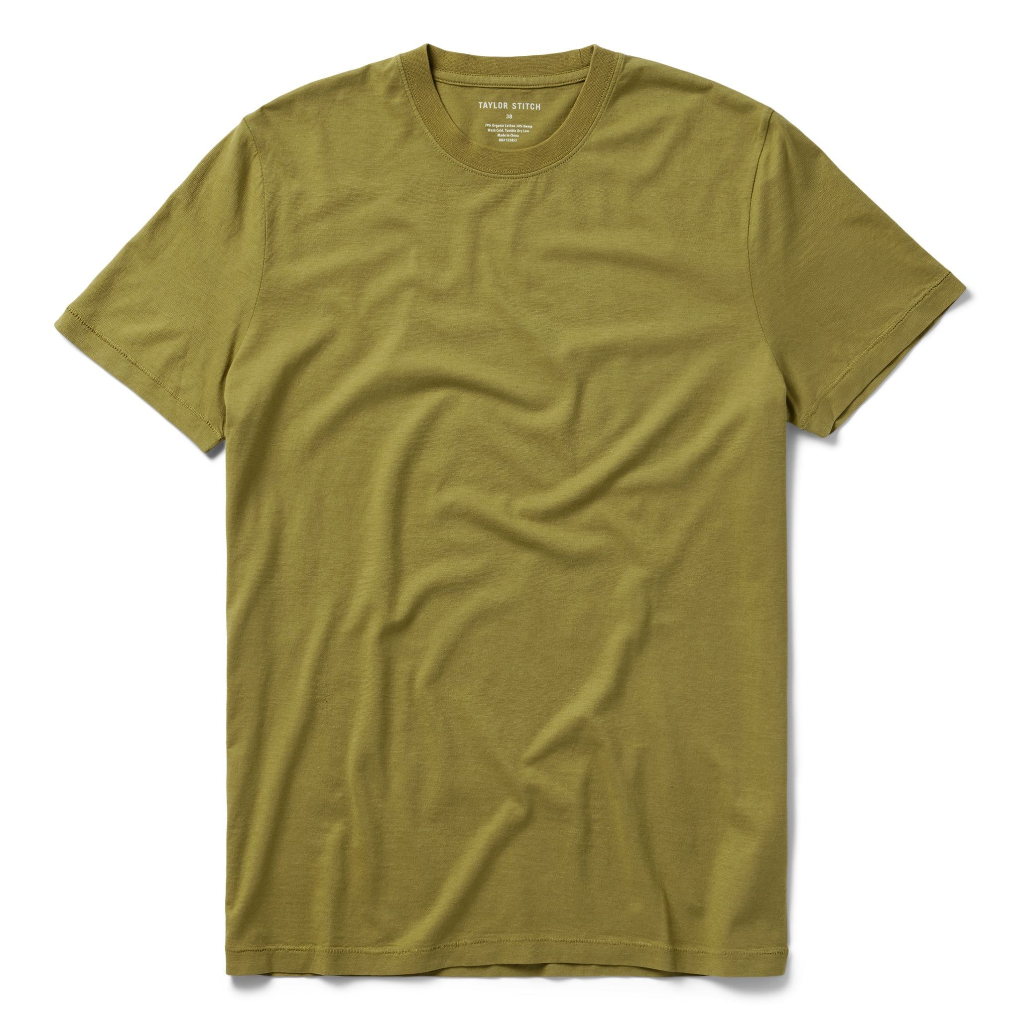 Usnrw Cotton Hemp Tee in Juniper