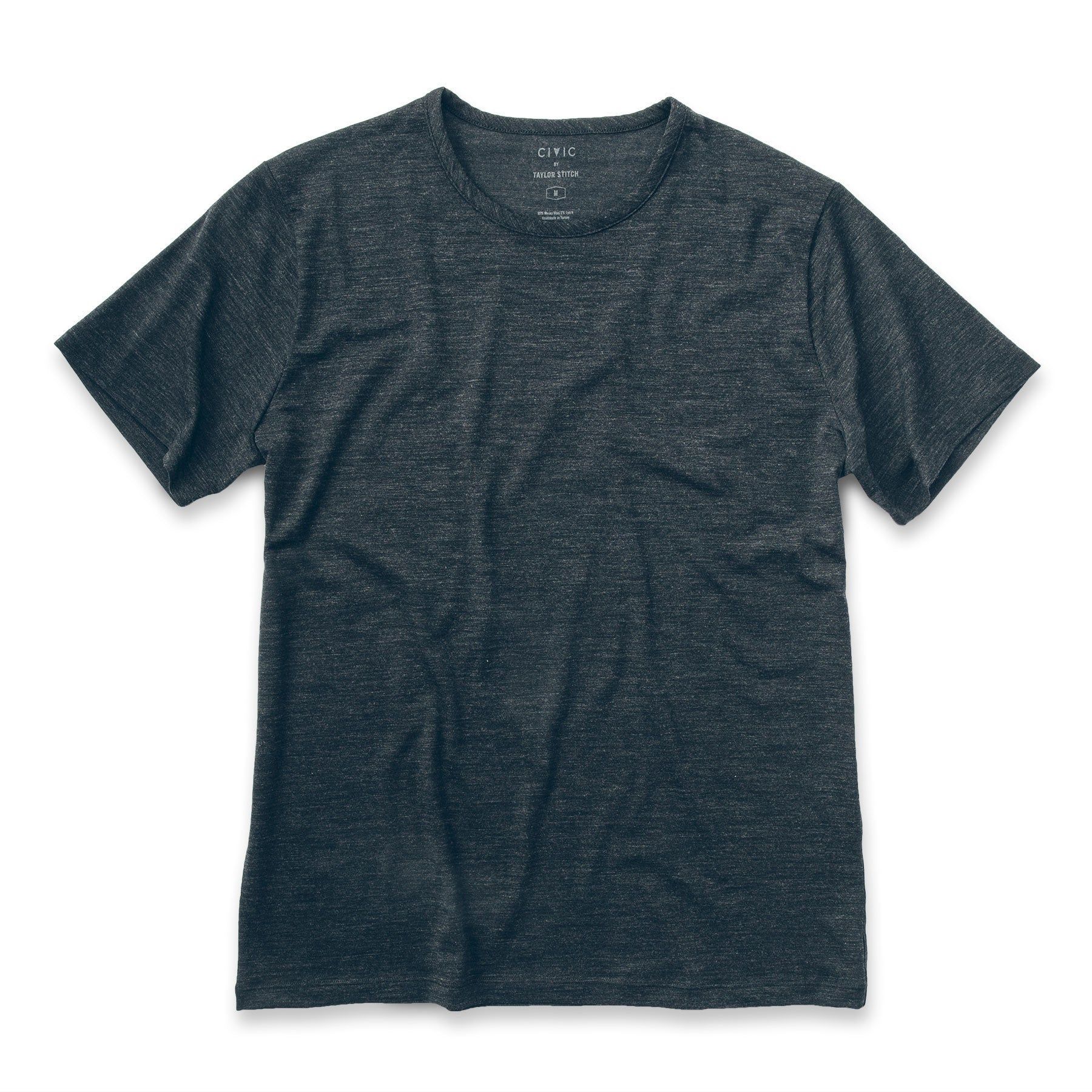 Usnrw Antoni Tee in Heather Black