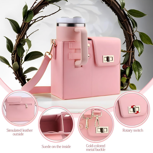 Outdoor Portable Crossbody Water Cup Storage Bag
