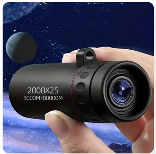 2000X25™ HDMonocular utraZoom PocketTelescope + FreePhone clip t