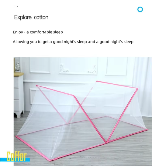 🦟 Tired of sleepless nights because of mosquitoes? Say goodbye to buzzing pests with our Foldable Mosquito Bed Net – no sprays, no coils, just peaceful sleep 💤  ✅ Easy to set up ✅ Durable and foldable ✅ Perfect for summer nights ✅ Sizes available for single & double beds!  Protect your family the smart way – order now