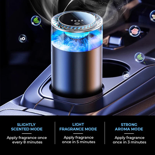 ✨Spray Car Viewing Aromatherapy Diffuser ✨ Perfect Gifts Choice✨The scent comes from 360° around with a built-in light and distribute it evenly and stably in the car, keeping the fragrance for a longer time. It is very suitable for personal use or as a gift.