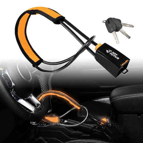 Car Steering Wheel Lock Anti‑Theft Security Lock for Sedan Truck SUV Van
