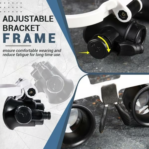 LED Glasses Magnifier 8x 15x 23x(🔥Hot sale 🔥)