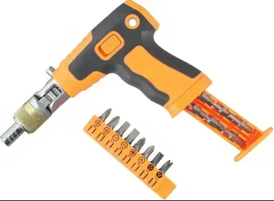 ✨ LAST DAY: 49% OFF! 🔥 Upgraded 16-in-1 Portable Ratchet Screwdriver Set with Magnetic Handle 🛠️