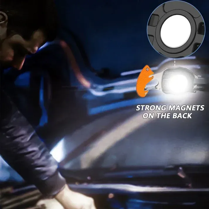 🔥2025 New products-Multifunction Keychain Flashlight💥